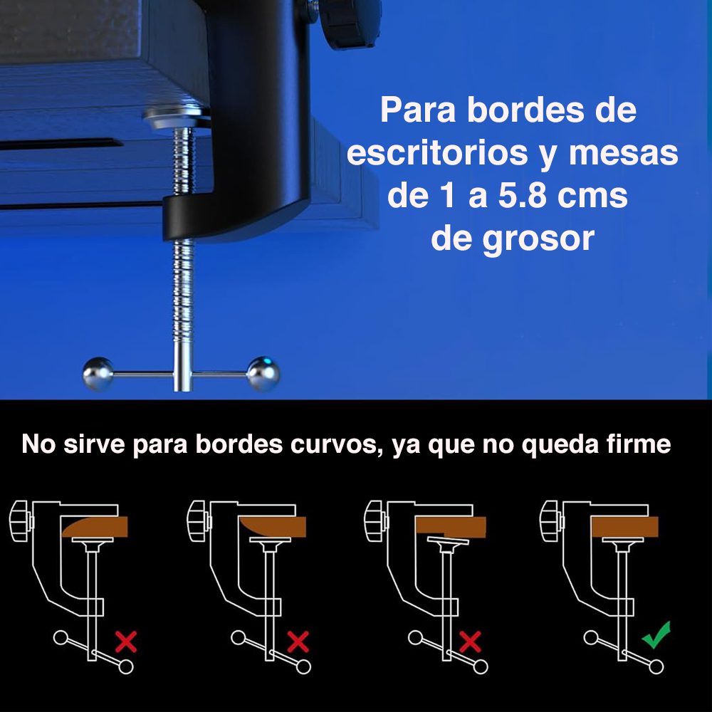 Brazo para micrófono ajustable Hyperx Blue Yeti - Imagen 4