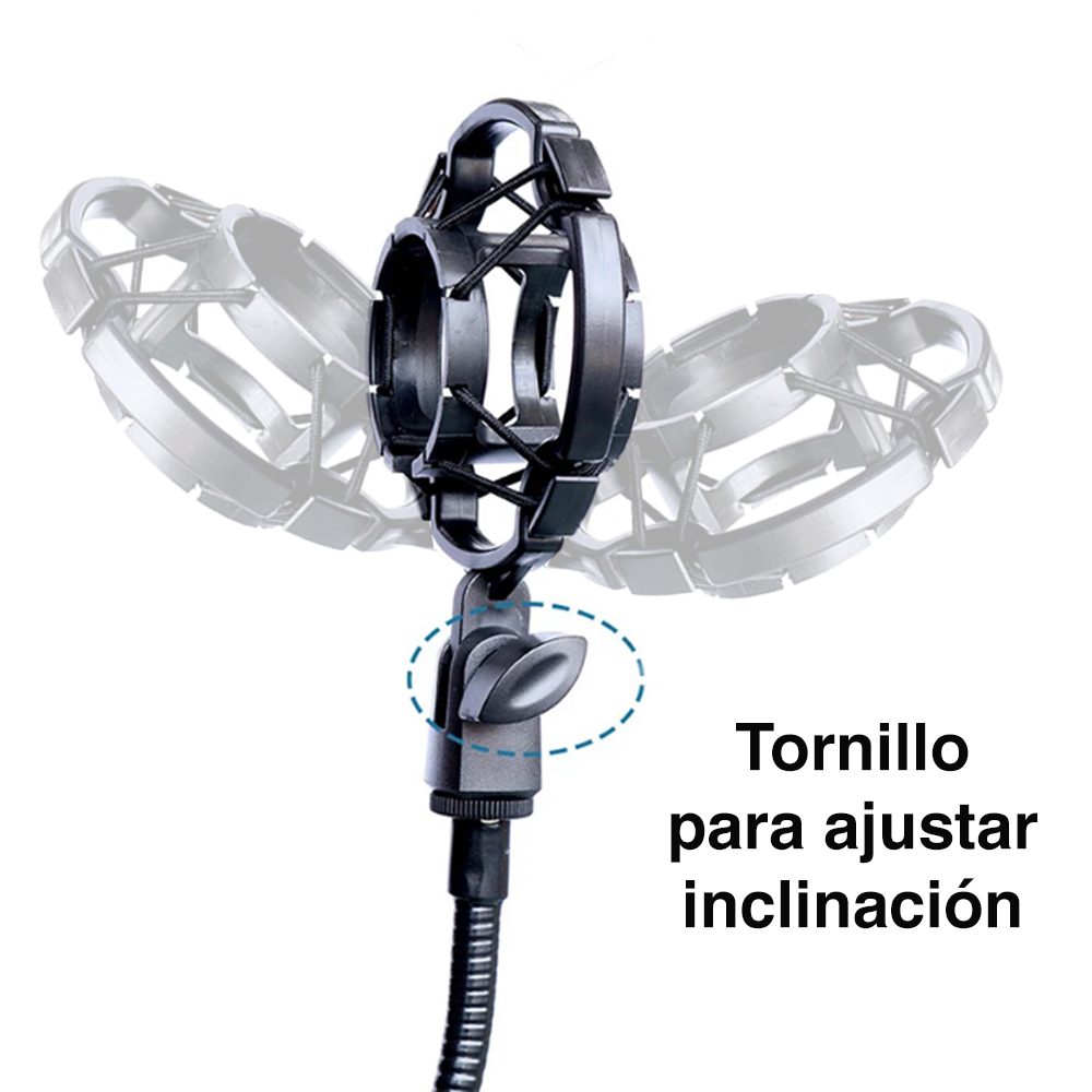 Shock Mount Araña micrófono antivibración - Imagen 6
