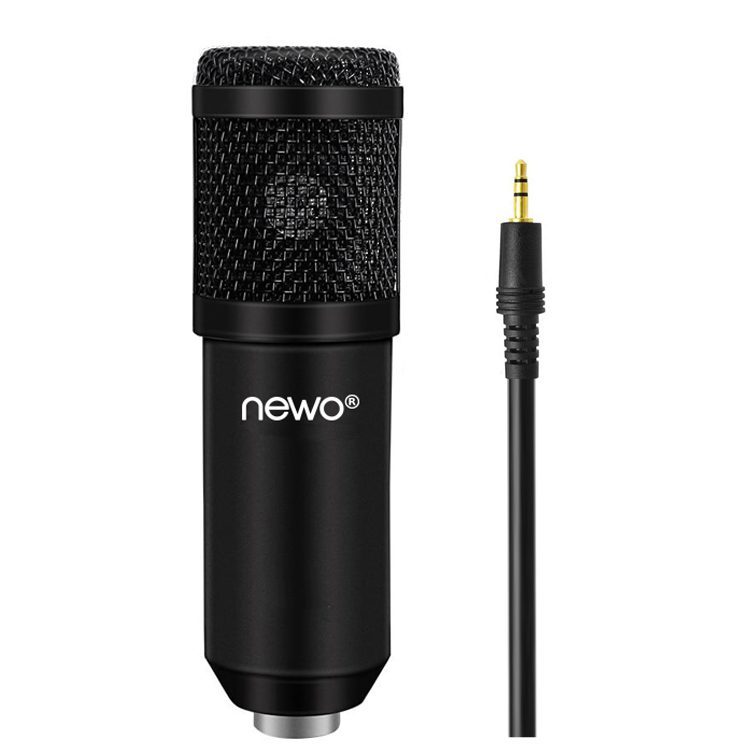 Micrófono condensador Auxiliar y tarjeta sonido USB - Imagen 1