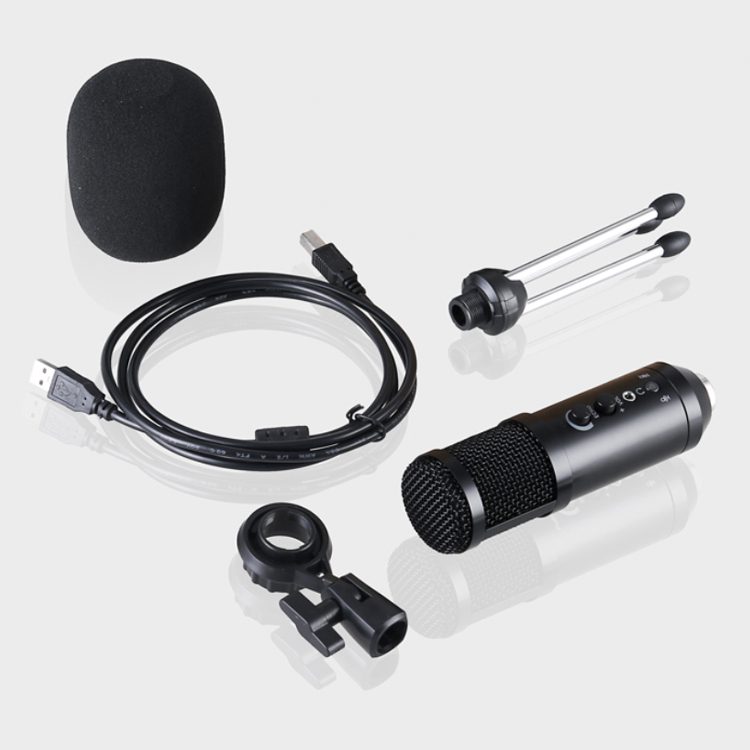 Micrófono de Condensador USB Control de Volumen - Imagen 3