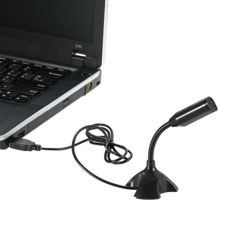 Micrófono USB para PC Notebook Escritorio flexible - Imagen 4