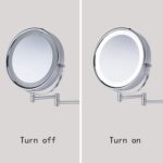 Espejo Led Baño Cosmético con Luz Articulado Abatible - Imagen 3