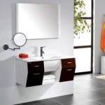 Espejo Cosmético Articulado Abatible Aumento Negro - Imagen 2