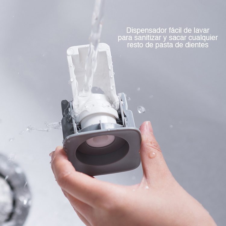 Dispensador Pasta de Dientes de pared blanco - Imagen 2