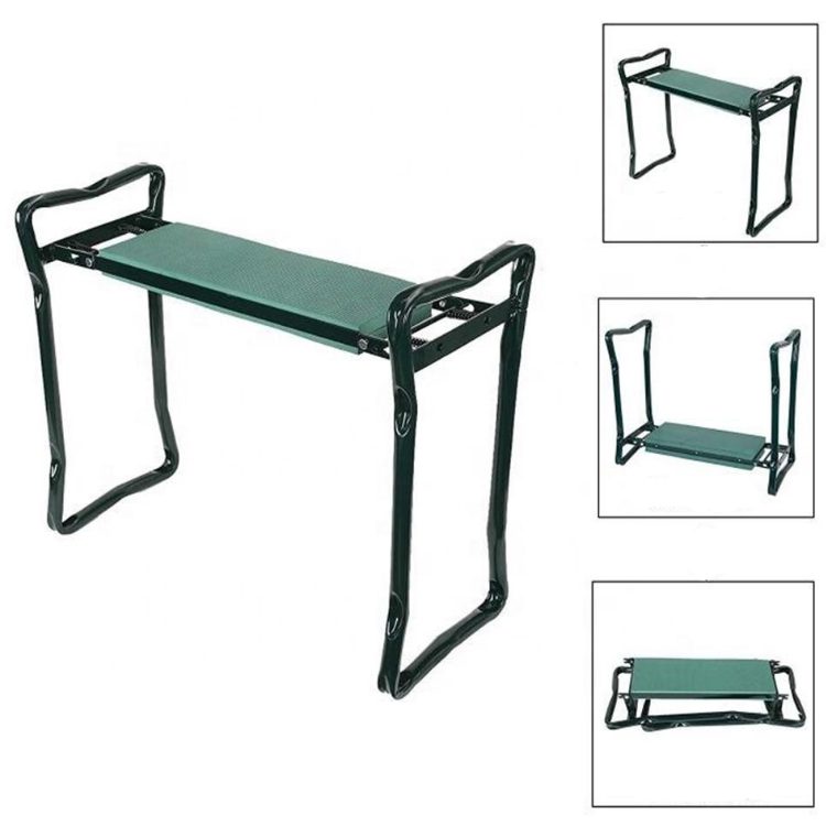 Silla jardinería rodillera y organizador herramientas - Imagen 6