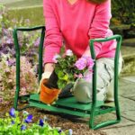 Silla jardinería rodillera y organizador herramientas - Imagen 4