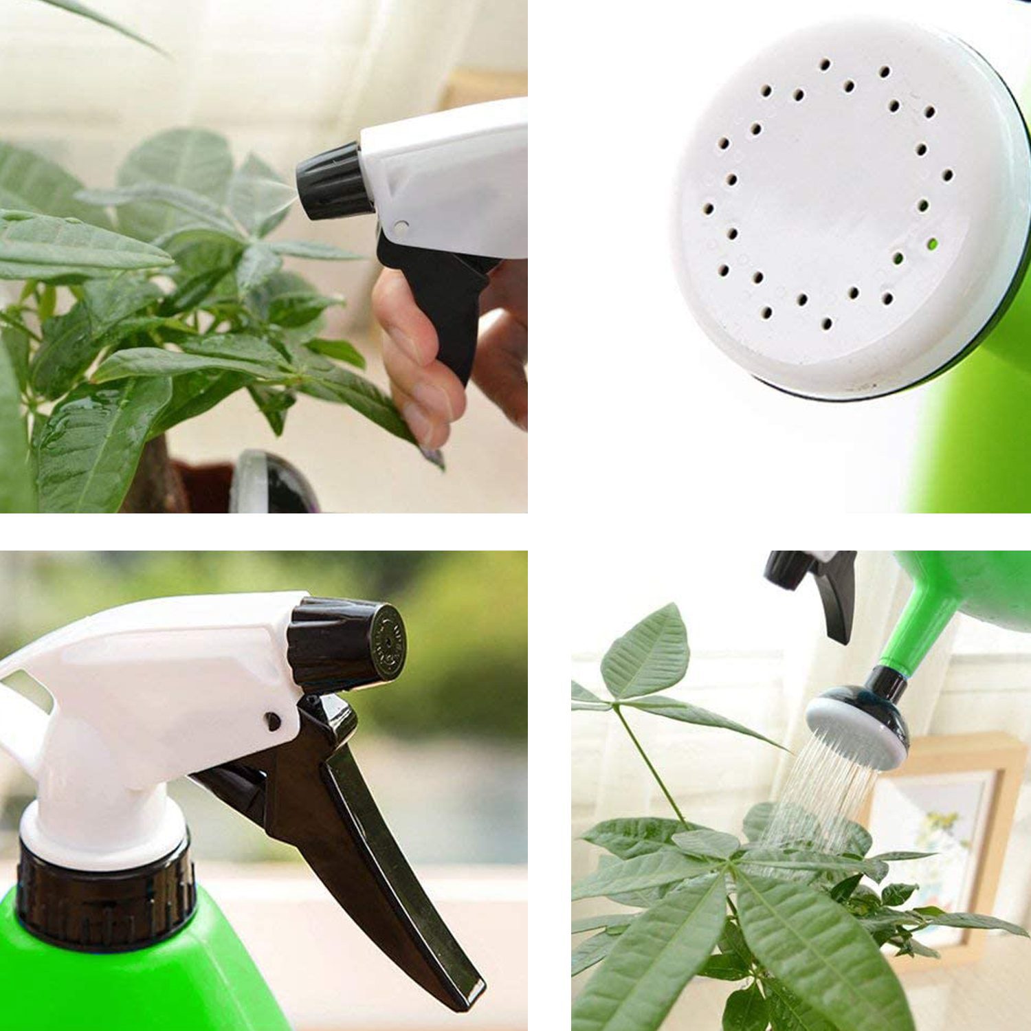 Regadera con pulverizador de agua plantas 1000 ml - Imagen 6