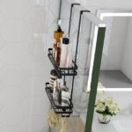 Organizador colgante Shower Door ducha con ganchos - Imagen 4