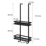 Organizador colgante Shower Door ducha con ganchos - Imagen 3