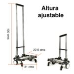 Yegua portátil plegable carga máx 25 KG - Imagen 3