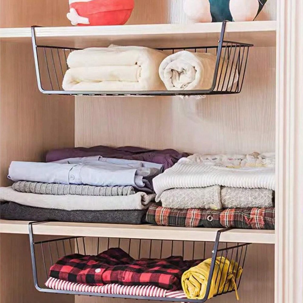 Organizador colgante muebles cesta escritorio Pack 3 - Imagen 6