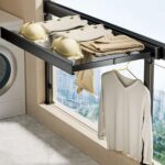 Repisa plegable pared con colgador 60 x 37 cms - Imagen 3