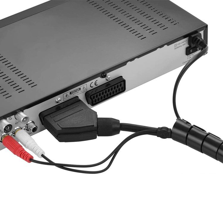 Protector organizador de cables 2 mts negro - Imagen 5