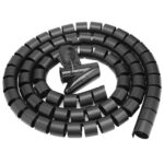 Protector organizador de cables 2 mts negro - Imagen 6