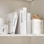 Separador repisas libros Acrílico muebles closet - Imagen 4