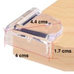 4 x Protectores de esquinas para borde mesas antigolpes si - Imagen 3