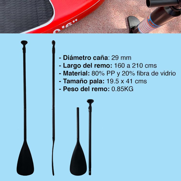 Tabla Stand Up Paddle Sup Travesías 10.6" - Imagen 7