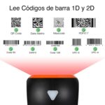 Lector código de barras omnidireccional de mesa 1D 2D - Imagen 2