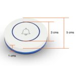 Botón inalámbrico indicador turno electrónico Blanco BT06 - Imagen 2