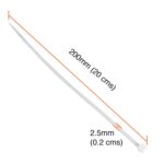 Amarra Cables plásticas 200mm x 25u Transparente - Imagen 3