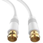 Cable Coaxial RG-59/U conector F de 3 metros