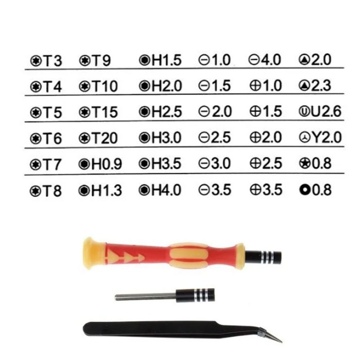 Kit destornilladores de precisión 39 en 1 JM-6068-B - Imagen 4