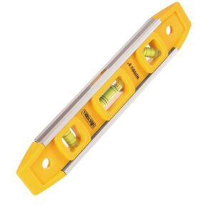 Nivel Torpedo magnético 9" 3 burbujas 90 y 45 grados