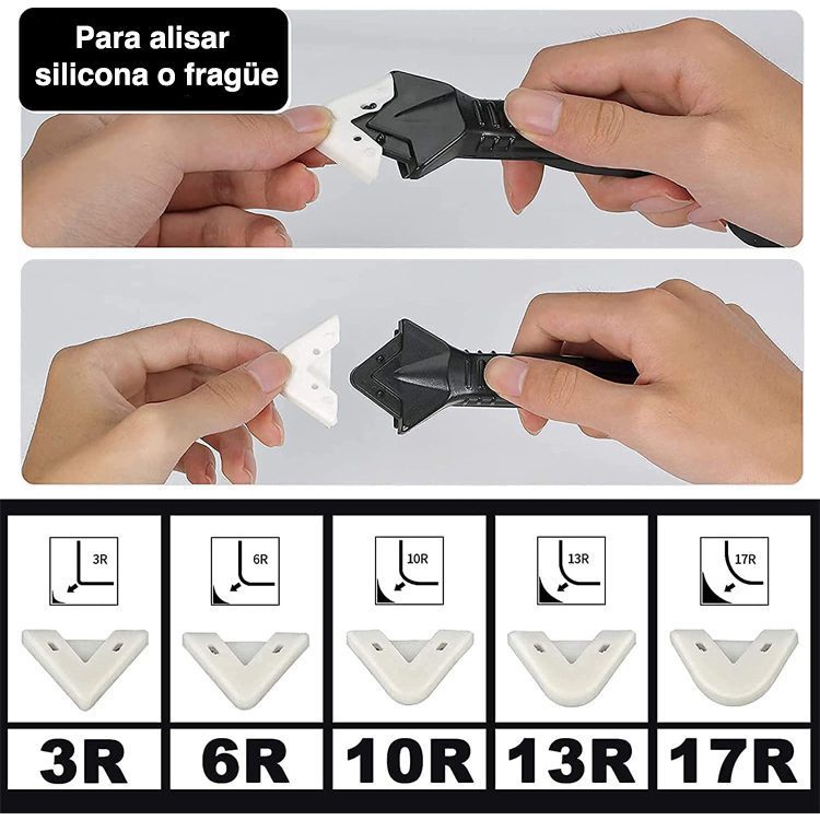 Calafateo alisador silicona y removedor - Imagen 5