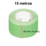 Cinta de enmascarar verde alto desempeño - Imagen 2