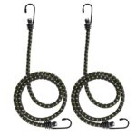 Par Piola cuerda elástica gancho pulpo hasta 95 cms