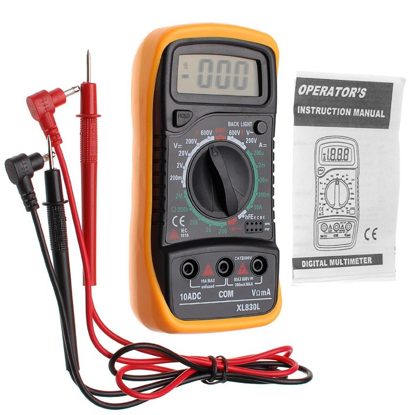 Multitester Tester Multímetro medidor Continuidad 10A - Imagen 4