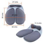 Cojín lumbar ortopédico asiento ergonómico - Imagen 5