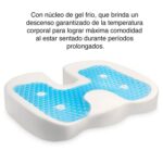 Cojín ortopédico Coxis Premium Gel Refrescante - Imagen 6