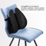 Cojín Respaldo Lumbar silla ajuste presión aire - Imagen 5
