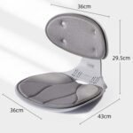 Respaldo soporte lumbar corrector postura silla - Imagen 3