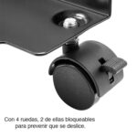 Porta CPU con ruedas y frenos - Imagen 4