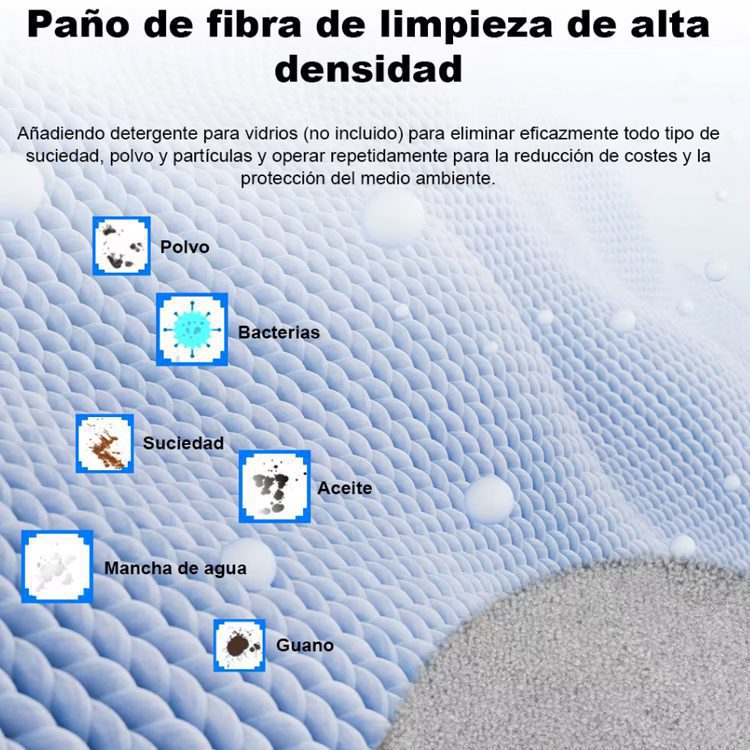 Robot limpiador de vidrios con pulverizador Liectroux - Imagen 10