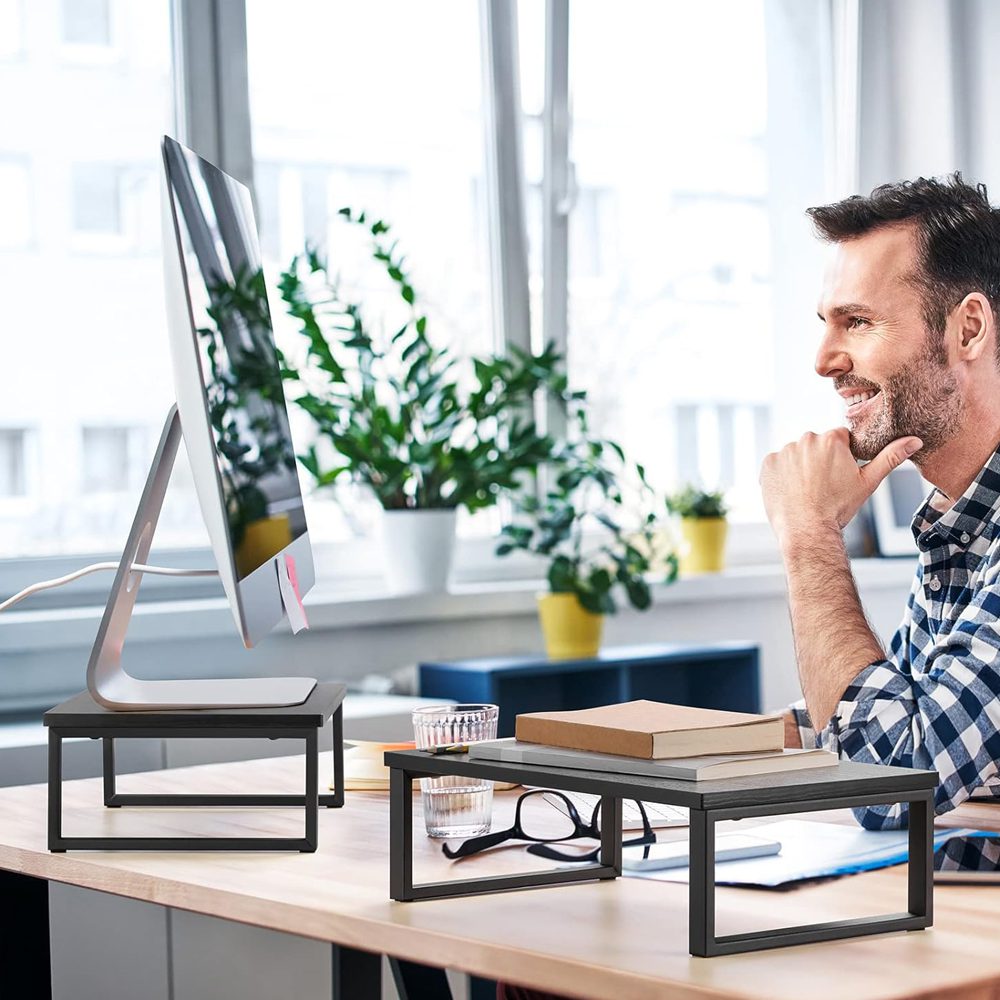 Alzador de Monitor iMac PC base escritorio - Imagen 7