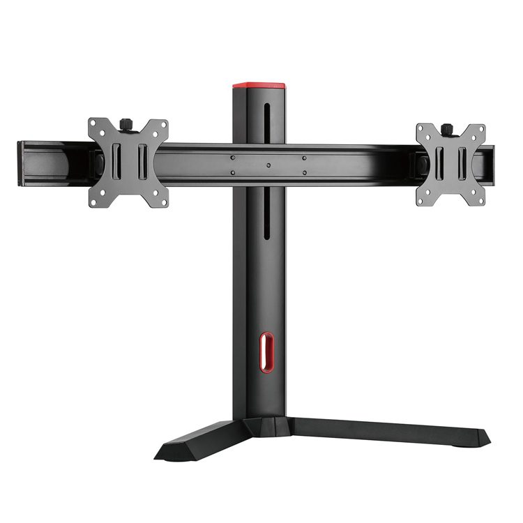 Soporte-Doble-Monitor-de-escritorio-"17-a-27" Soporte Doble Monitor de escritorio "17 a 27" - Imagen 1