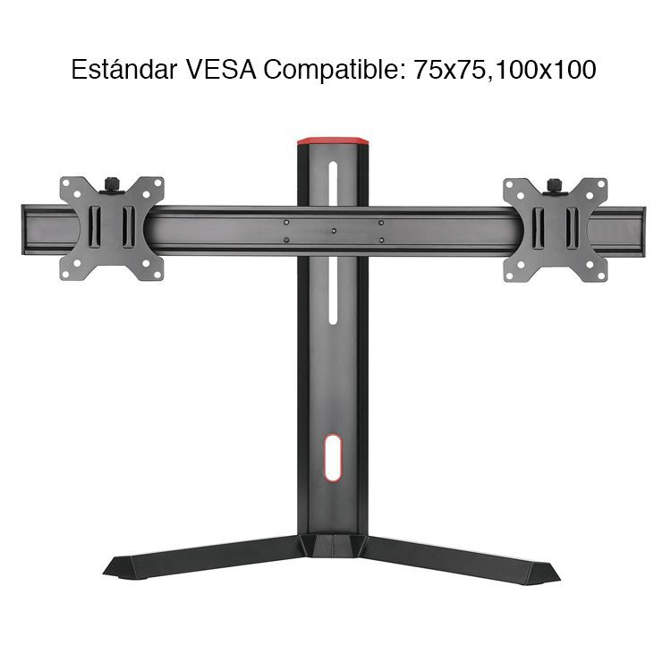 Soporte Doble Monitor de escritorio "17 a 27" - Imagen 2