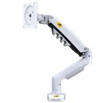 Soporte Monitor Blanco Articulado Giratorio Escritorio - Imagen 8