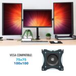 Soporte monitor triple alineacion horizontal - Imagen 4