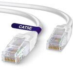 Cable de red cat 5e 25 metros Rj45 Lan Blanco