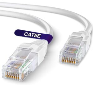 Cable de red cat 5e 25 metros Rj45 Lan Blanco