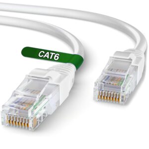 Cable de red 25 metros cat 6 Rj45 Lan Blanco