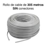 Caja Cable Utp red Cat 6 23 Awg CCA 305 metros - Imagen 3