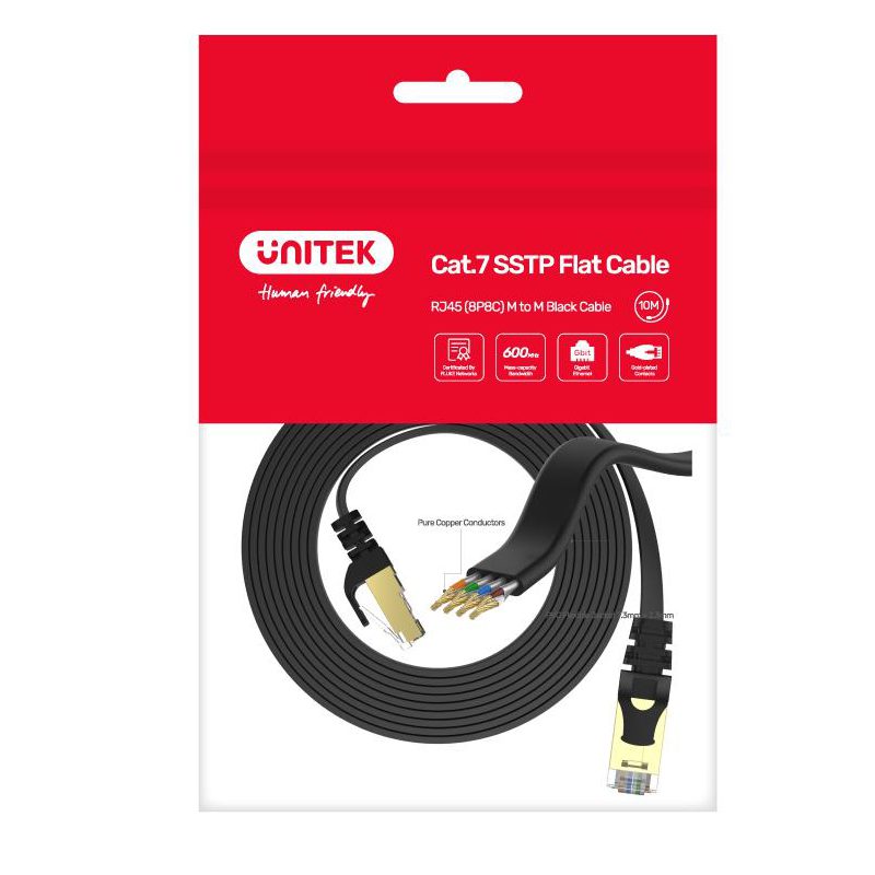 Cable de Red SSTP Lan Cat 7 de 2 metros - Imagen 2