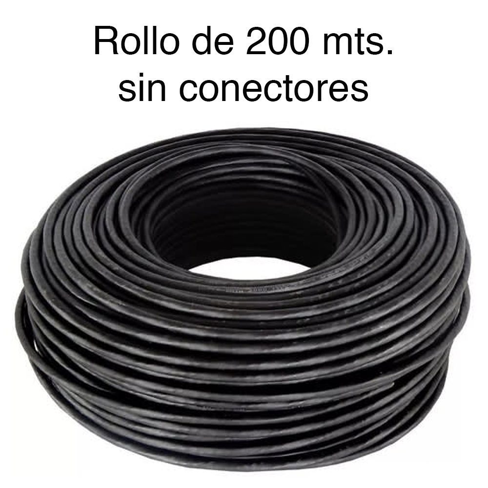 Caja Cable Red Cat6 UTP 200m Exterior Gigabit - Imagen 2