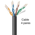 Caja Cable Red Cat6 UTP 200m Exterior Gigabit - Imagen 3