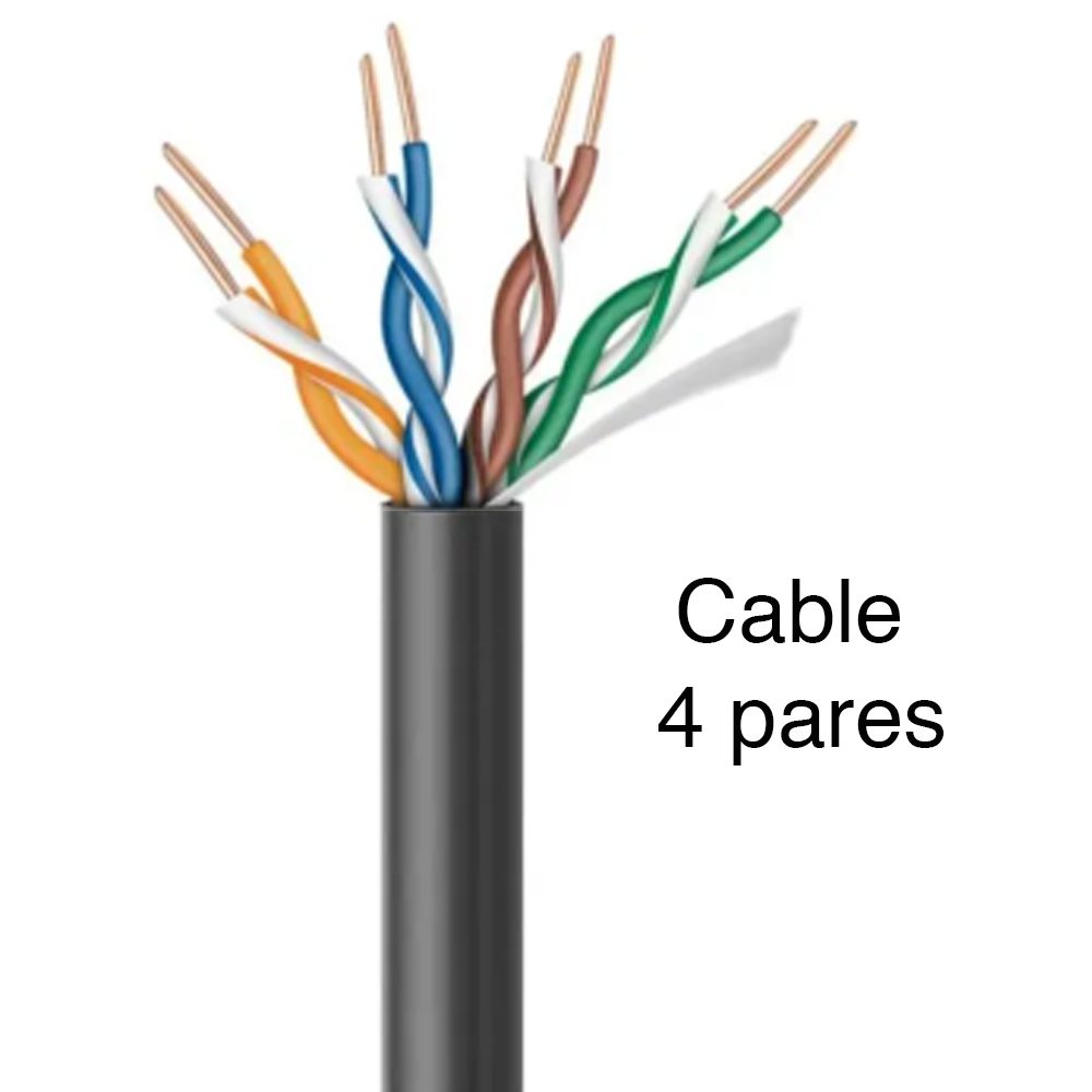 Caja Cable Red Cat6 UTP 200m Exterior Gigabit - Imagen 3